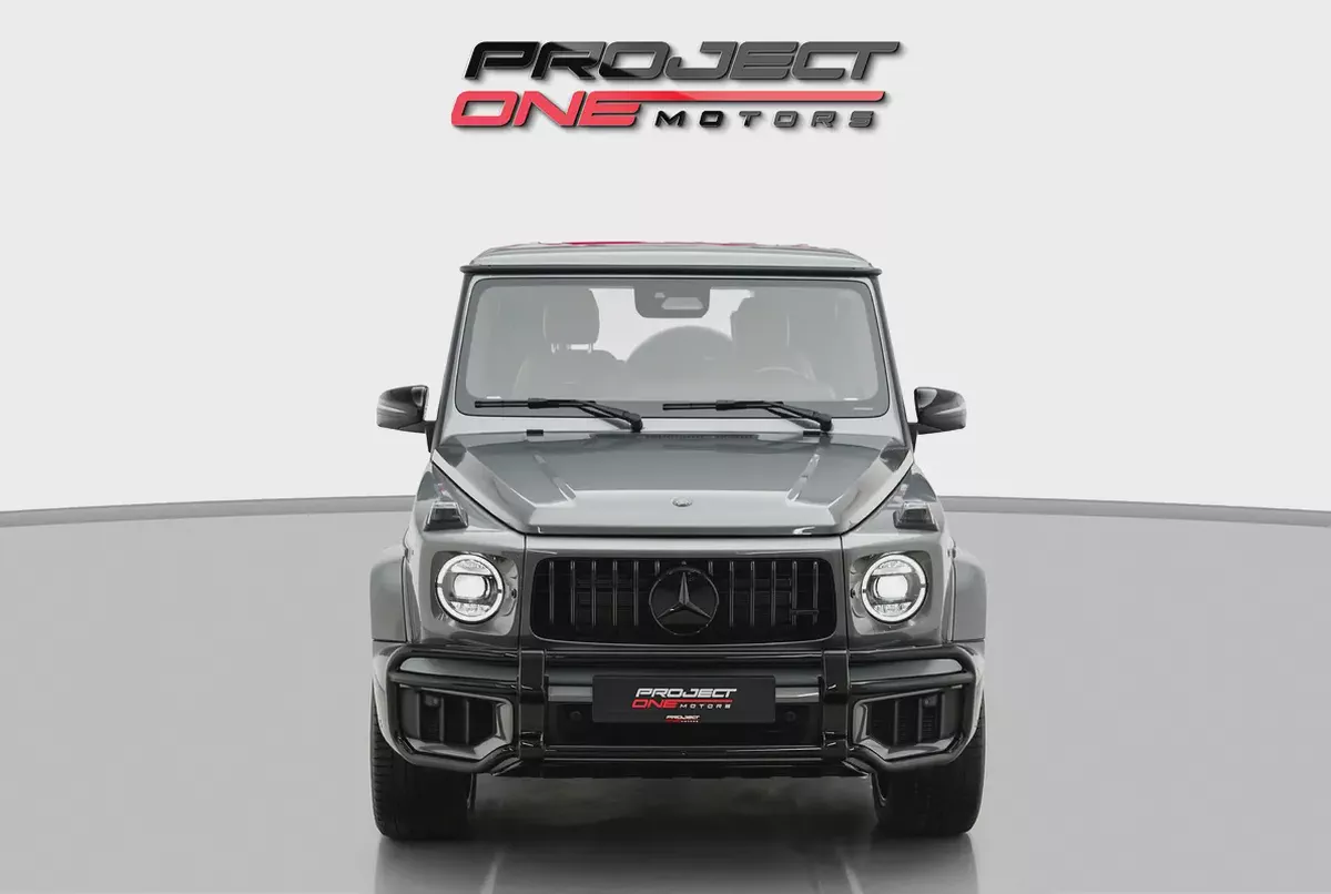 2026 Mercedes-Benz G 63 AMG with 5 Years Warranty and Service Contract-1-1