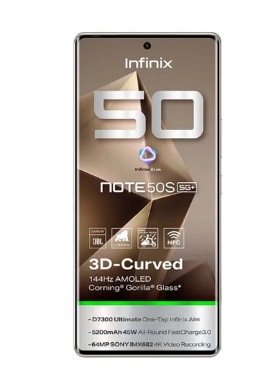 Infinix Note 50 S Dual SIM Titanium Grey 8GB RAM 256GB 5G - Middle East Version-4