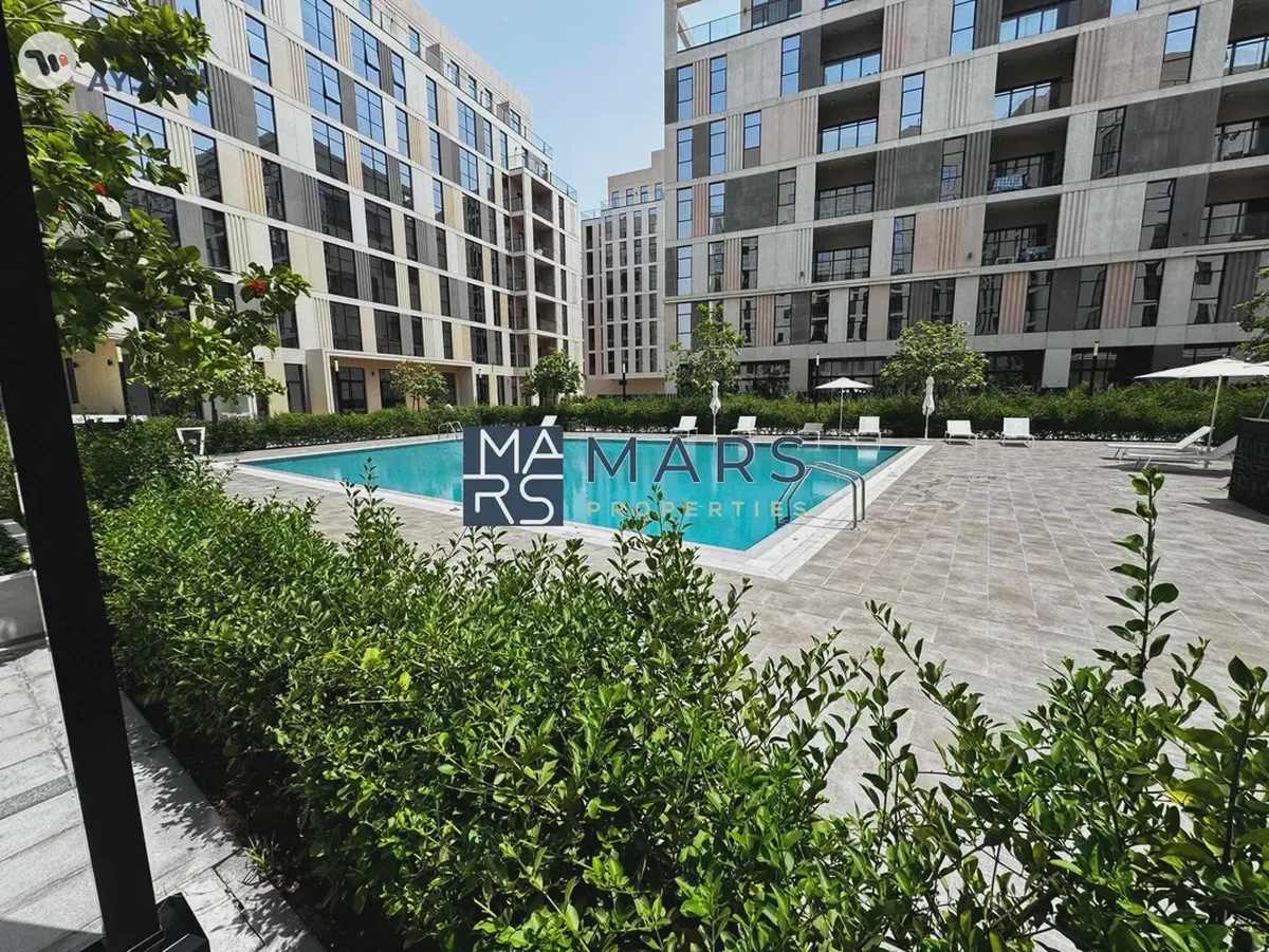 Luxurious brand new one bedroom with private garden and all facilities available in Al Mamsha.-2-2