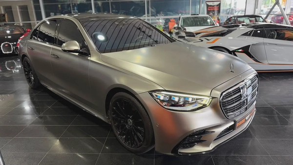 MERCEDES S500, GCC, FULL OPTION, UNDER WARRANTY