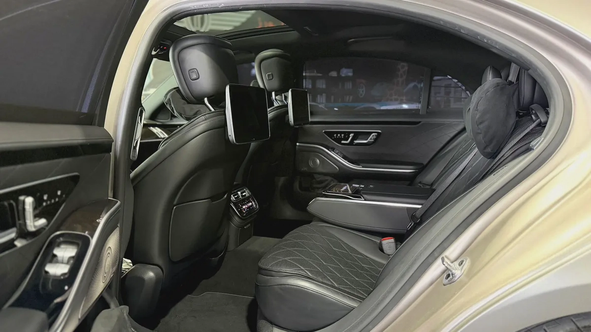 MERCEDES S500, GCC, FULL OPTION, UNDER WARRANTY-5-5