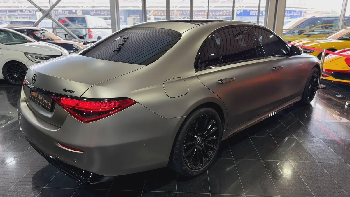 MERCEDES S500, GCC, FULL OPTION, UNDER WARRANTY-6-6