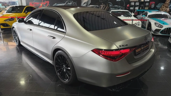 MERCEDES S500, GCC, FULL OPTION, UNDER WARRANTY