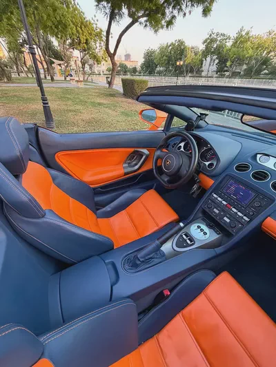 Low Km, Gallardo LP550-2 Spyder 2013, GCC Specs | Pristine Condition-9