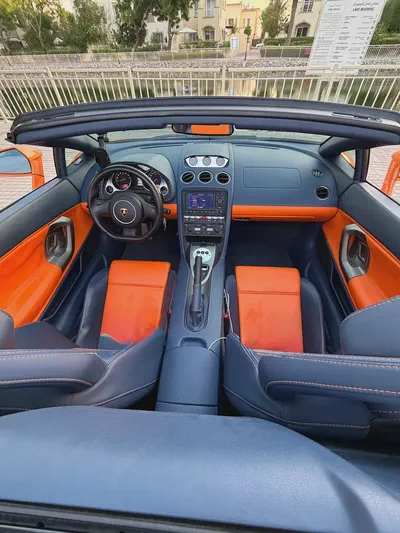 Low Km, Gallardo LP550-2 Spyder 2013, GCC Specs | Pristine Condition-4