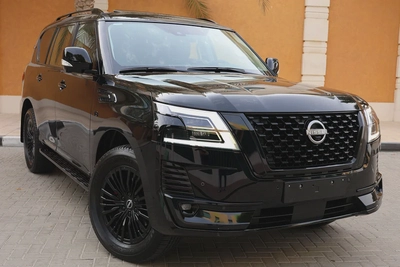 NISSAN Patrol-2024-LE PLATINUM-BLACK EDITION-33000KM-UNDER WARRANTY-GCC SPECS-0