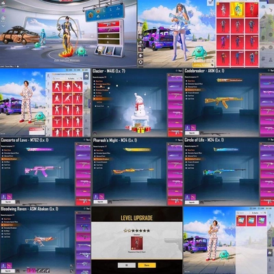 PUBG Mobile Rare Weapon Skins & Outfits Collection-0