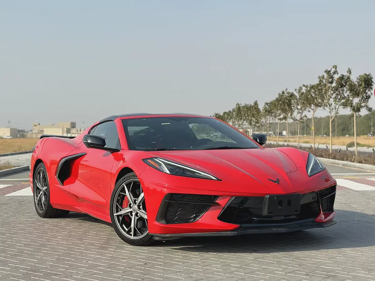 2020 Chevrolet Corvette Stingray 3LT – Torch Red – Alcantara Package – Carbon Fiber – Front Lift