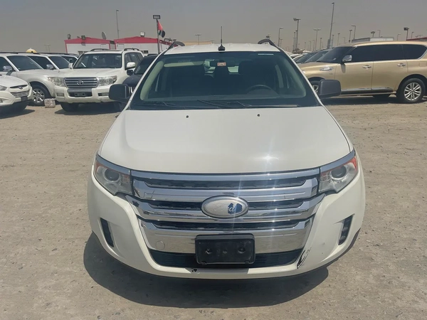 Ford Edge 2013 white color GCC calen car