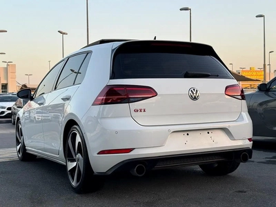 جولف GTI موديل 2019 خليجى بانوراما قل اوبشن صبغ الوكاله مفتاحين الوكاله-12