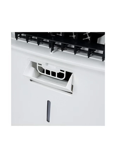 GEEPAS Air Cooler,45L Tank And Ice Compartment,Portable Ergonomic Design With 3 Wind Speed|LED Control Panel Remote 250 W GAC9495 White, Black-6