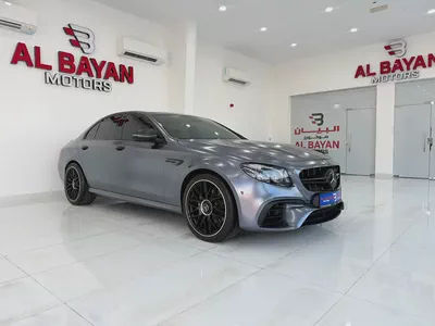 مرسيدس بنز E63 رمادي / اسود 2019-0