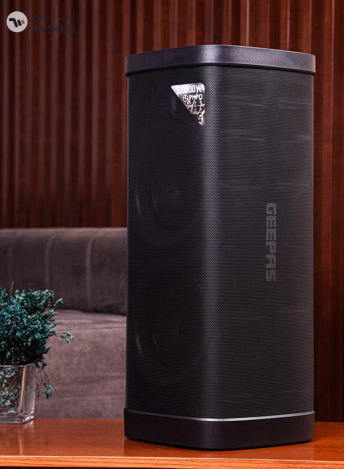 GEEPAS Rechargeable Professional Speaker| RGB Light, USB Input, TF, TWS, FM Radio, UHF Microphone, Bluetooth| 100000W PMPO Speakers Unit, with Remote Control | Perfect for Parties, Events, Home Entertainment| 2 Years Warranty GMS11191N-3-3