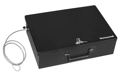 Honeywell Steel Safe with Key Lock, 5 Kgs, 23.7 Liters-2