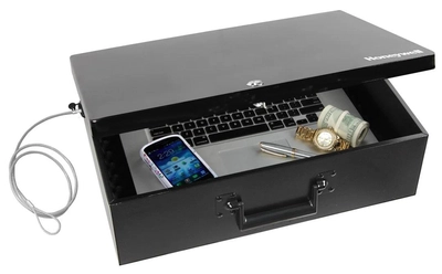 Honeywell Steel Safe with Key Lock, 5 Kgs, 23.7 Liters-1