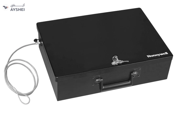 Honeywell Steel Safe with Key Lock, 5 Kgs, 23.7 Liters