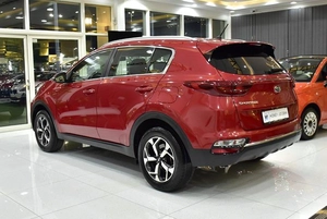 KIA Sportage ( 2021 Model ) in Red Color GCC Specs
