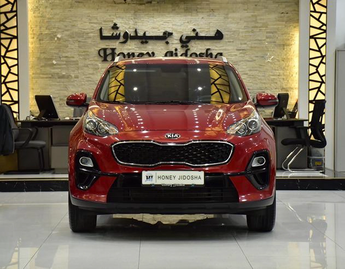 KIA Sportage ( 2021 Model ) in Red Color GCC Specs