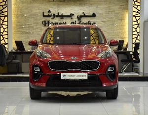 KIA Sportage ( 2021 Model ) in Red Color GCC Specs