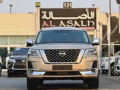 نيسان باترول بلاتينوم فل اوبشنNissan Patrol 2022 LE Platinum | GCC Specs | Pristine Condition-0