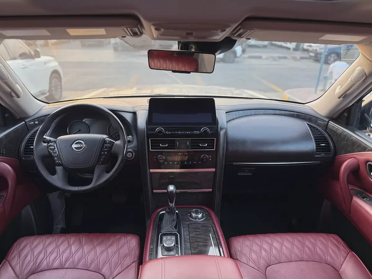نيسان باترول بلاتينوم فل اوبشنNissan Patrol 2022 LE Platinum | GCC Specs | Pristine Condition-16-16