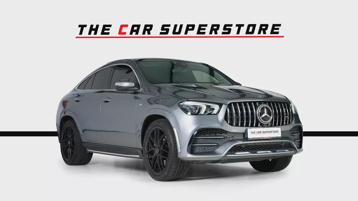 Mercedes Benz GLE 53 Coupe-comprehensive Warranty till 8/2026- Mercedes Service history Available-1-1