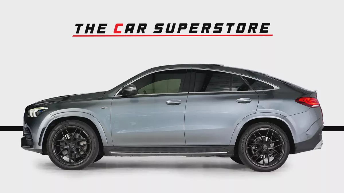 Mercedes Benz GLE 53 Coupe-comprehensive Warranty till 8/2026- Mercedes Service history Available-4-4