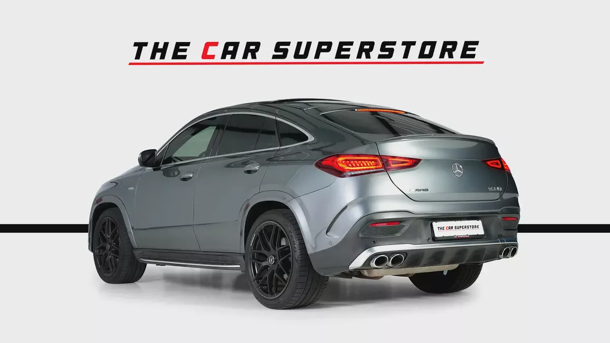 Mercedes Benz GLE 53 Coupe-comprehensive Warranty till 8/2026- Mercedes Service history Available-5-5