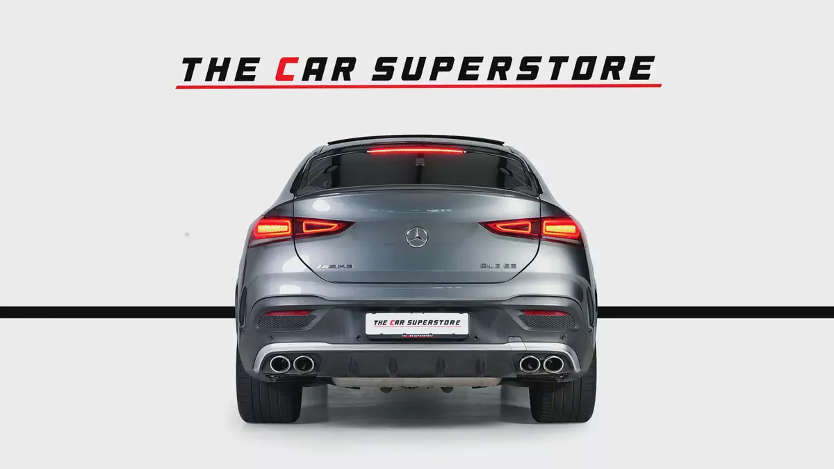 Mercedes Benz GLE 53 Coupe-comprehensive Warranty till 8/2026- Mercedes Service history Available-6-6
