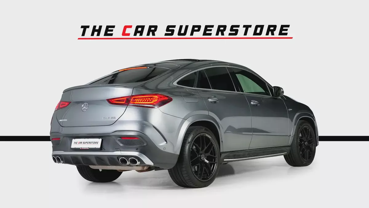 Mercedes Benz GLE 53 Coupe-comprehensive Warranty till 8/2026- Mercedes Service history Available-7-7