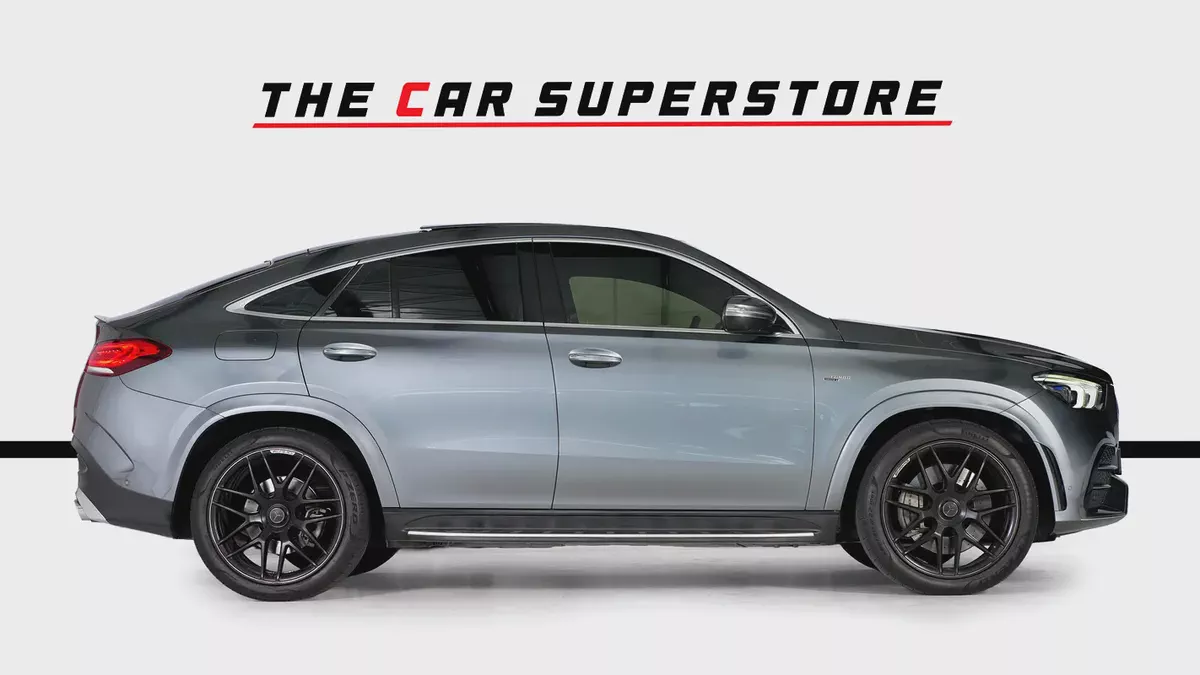 Mercedes Benz GLE 53 Coupe-comprehensive Warranty till 8/2026- Mercedes Service history Available-8-8