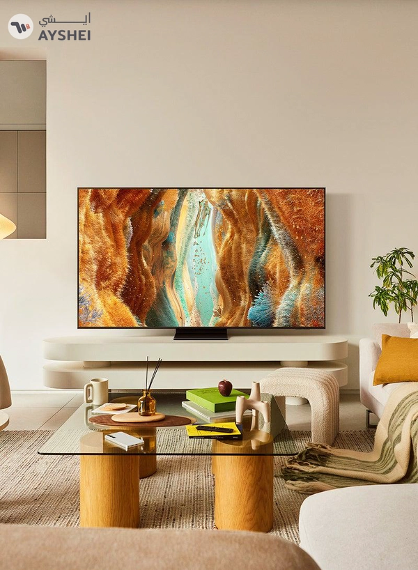 Samsung 75 Inch Neo QLED TV, QN70F, 4K, Mini LED, NQ4 AI Gen2 Processor, Quantum Matrix Technology Slim, Motion Xcelerator 144Hz,  Vision AI Smart TV, QA75QN70FAUXZN (2025 - UAE Version) QN70F BLACK
