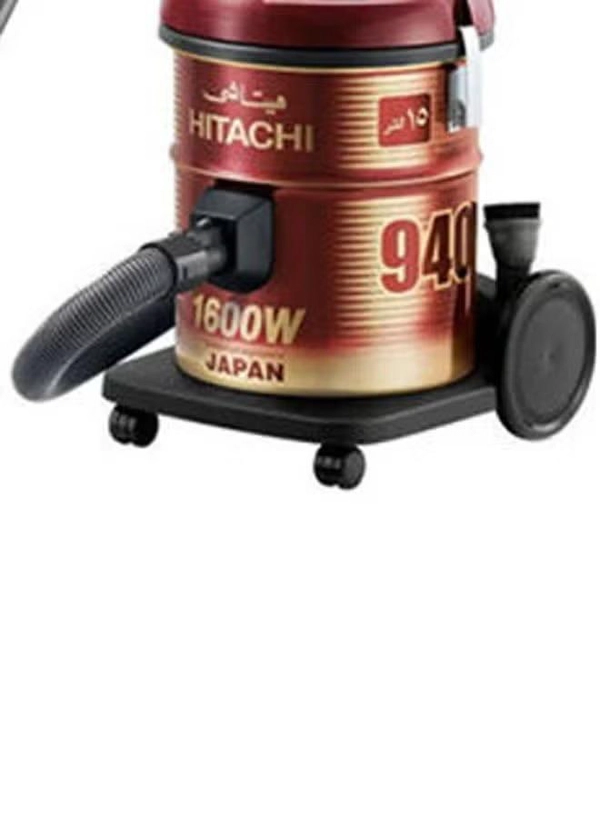 HITACHI Electric Vacuum Cleaner 15 L 1600 W CV-940Y Red
