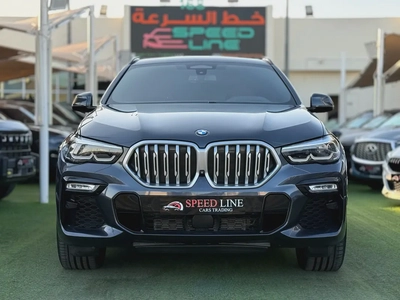 BMW X6 M Kit Master Class V6 Gcc Full Service History-0
