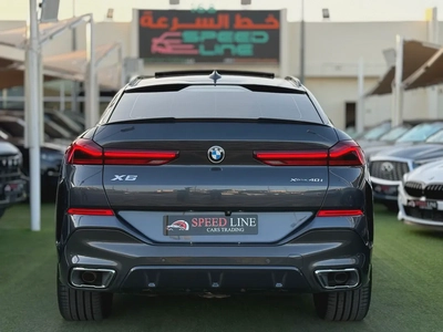 BMW X6 M Kit Master Class V6 Gcc Full Service History-3