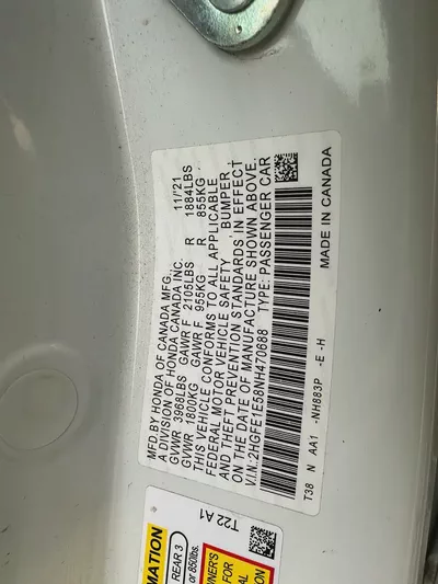 Honda Civic 2022 Si - full options- in excellent condition  - 1.5 turbo ( 200HP )-16