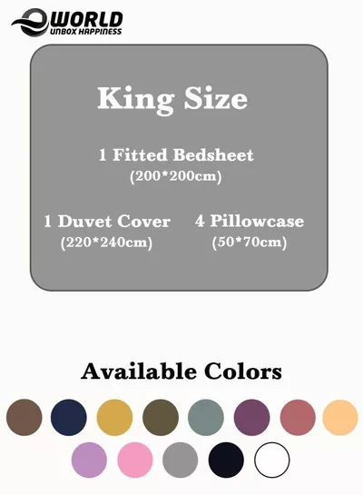 Premium Striped Duvet Set All Season – 6-Pieces Set Grey | King Size 220x240 cm | Ultra-Soft, Wrinkle-Resistant & Made in Dubai | Includes Duvet Cover, Fitted Sheet (200x200 cm) & 4 Pillowcases (50x70 cm)-1