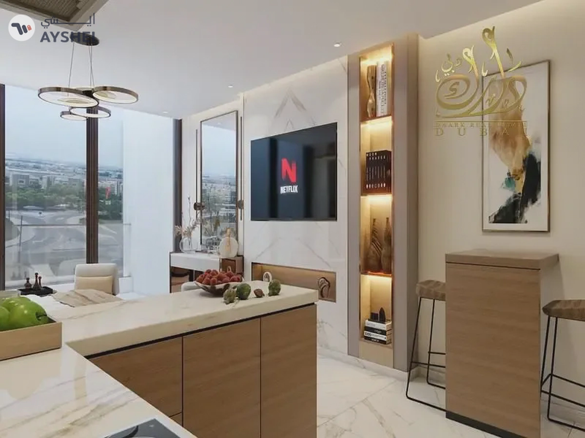 Large Layout Apartments in Majan | Closed Kitchen