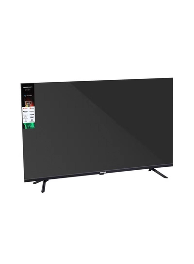 GEEPAS 55" 4K Ultra HD QLED Google TV | Sharp Picture with Sleek Design, with Built-in Apps | Dolby Audio, HDMI & USB Connectivity | Voice Remote with Google Cast | GLED5505GTQLD-1