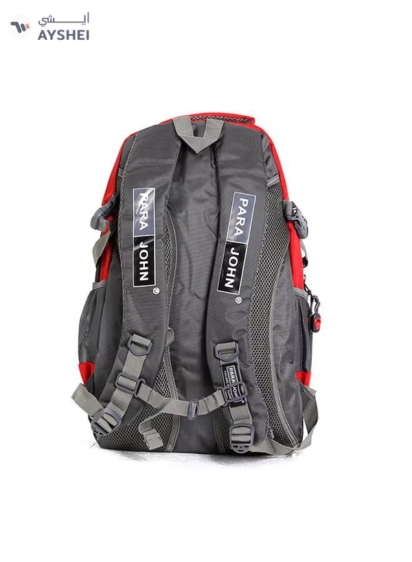 PARAJOHN Nylon Zipper Back Pack Red