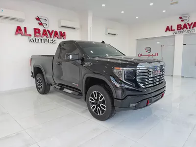 جي ام سي سييرا GMC Sierra AT4 اسود/ اسود 2023 (بن حمودة)-0