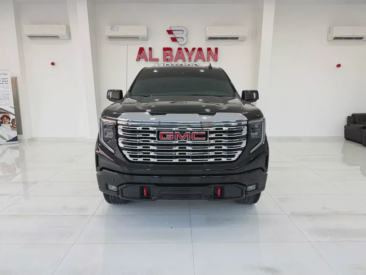 جي ام سي سييرا GMC Sierra AT4 اسود/ اسود 2023 (بن حمودة)-4-4