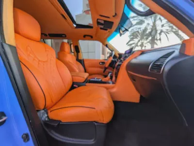 Nissan Patrol SE Platinum 2015 Facelifted 2024 Full Option GCC Specs In excellent condition-7