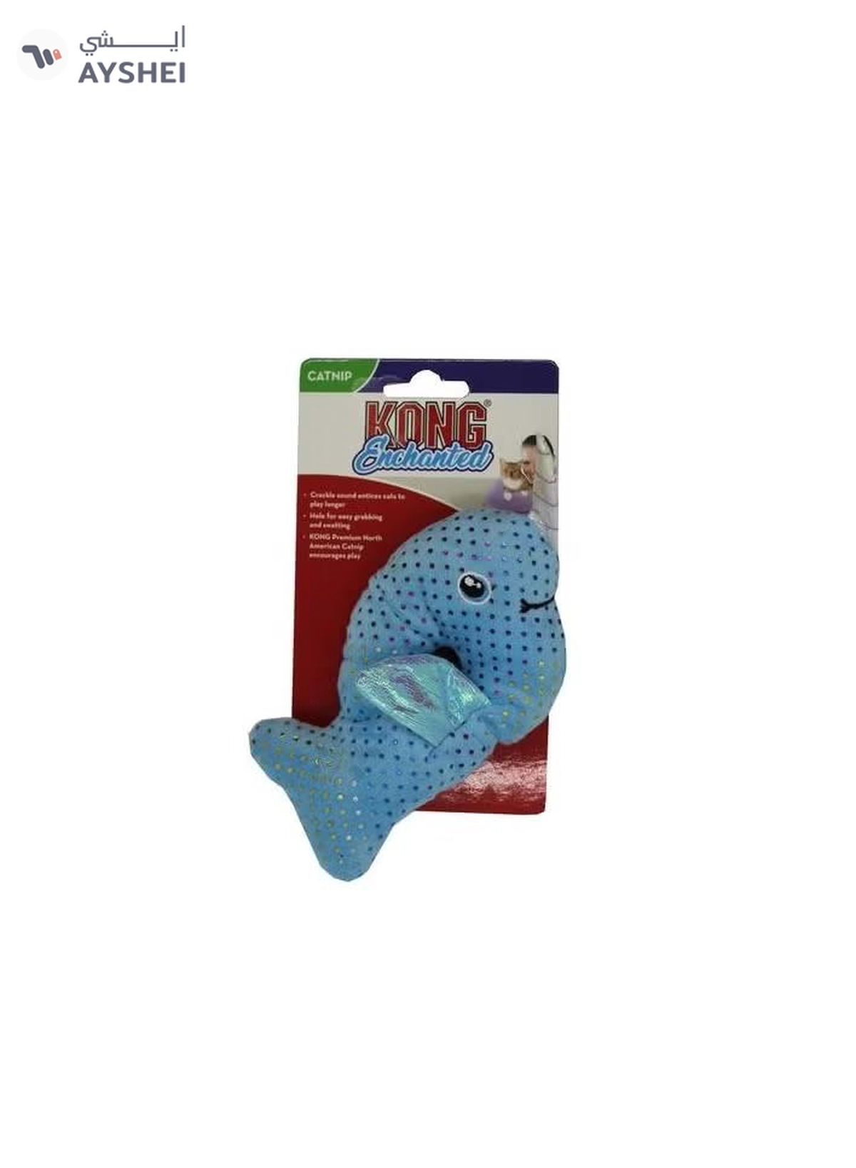 KONG JUGUETE PARA GATO PELUCHE ENCHANTED