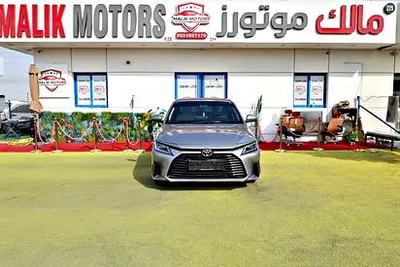 1030 EMI ON 0 DOWNPAYMENT 2023 TOYOTA YARIS NEW SHAPE- Silver Colour-1