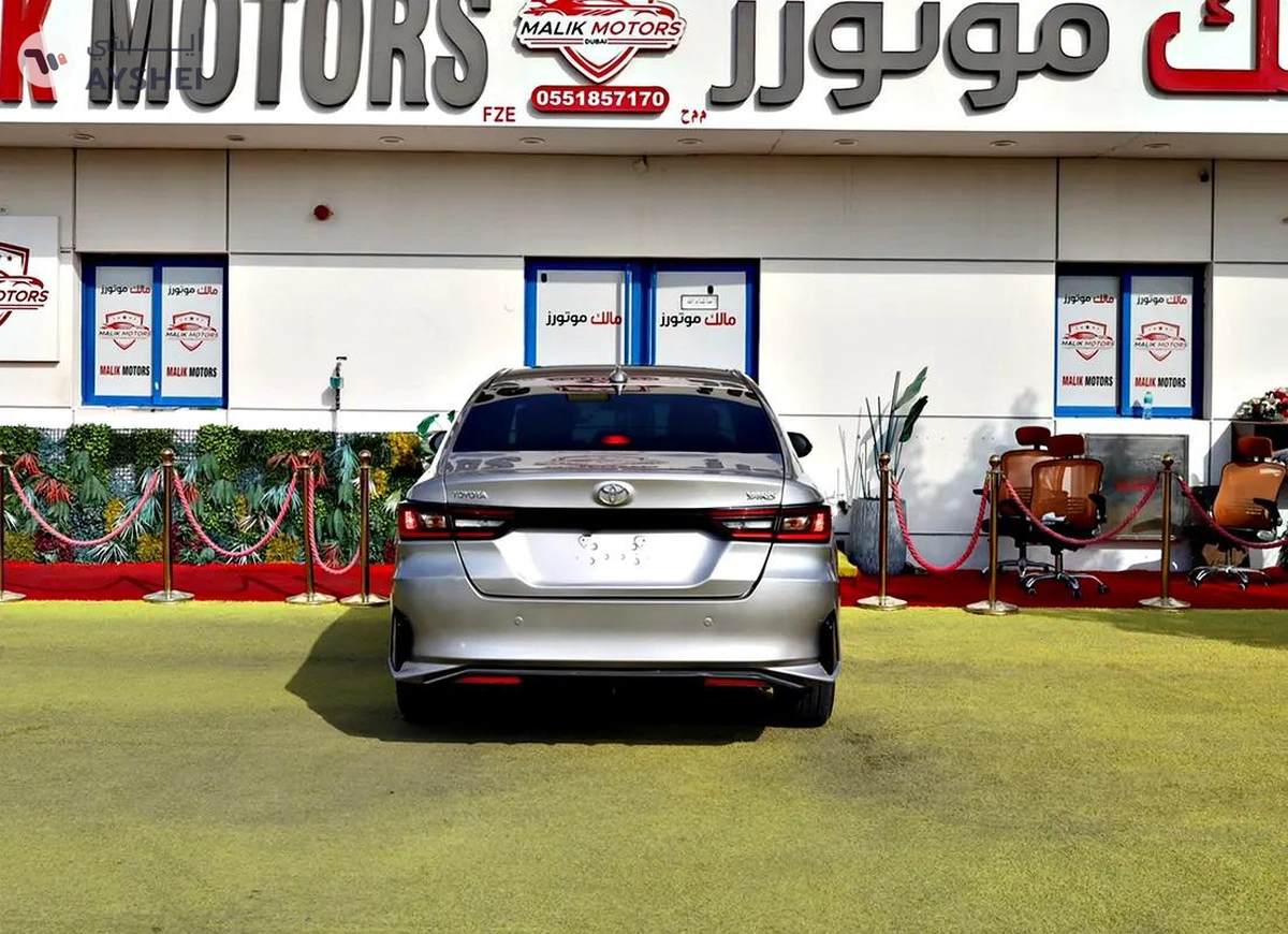 1030 EMI ON 0 DOWNPAYMENT 2023 TOYOTA YARIS NEW SHAPE- Silver Colour-12-12