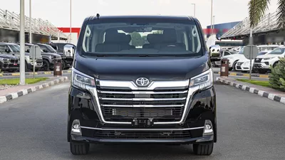 2024 Toyota Granvia – Spacious and Stylish Black Bus-0