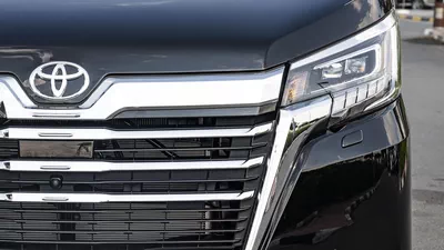 2024 Toyota Granvia – Spacious and Stylish Black Bus-1