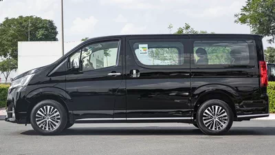 2024 Toyota Granvia – Spacious and Stylish Black Bus-2