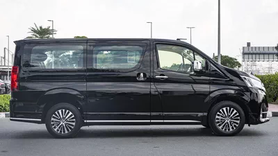 2024 Toyota Granvia – Spacious and Stylish Black Bus-3
